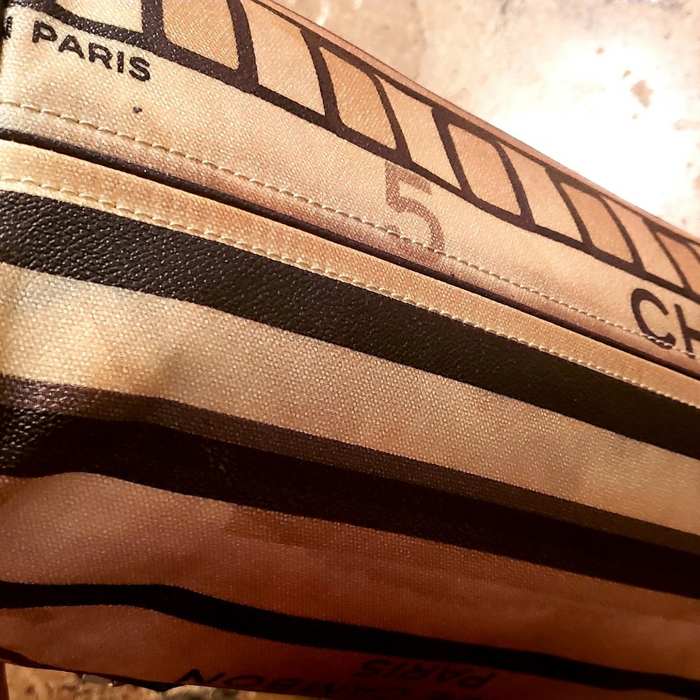Authentic CHANEL Rare station train Bag PVC - Picture 4 of 8